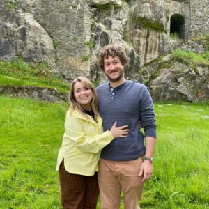 Lee Newton Instagram - Remember that time @localoneway and I were at the Blarney castle in Ireland and a man offered to take a photo of us- so we happily said yes, smiled like idiots, excited to get a shot in front of THE Blarney castle- only to see that he just took a nice photo of us that could literally be ANYWHERE?!? (Cuz I do) 

*swipe thru for Blarney Castle photos for reference 💀