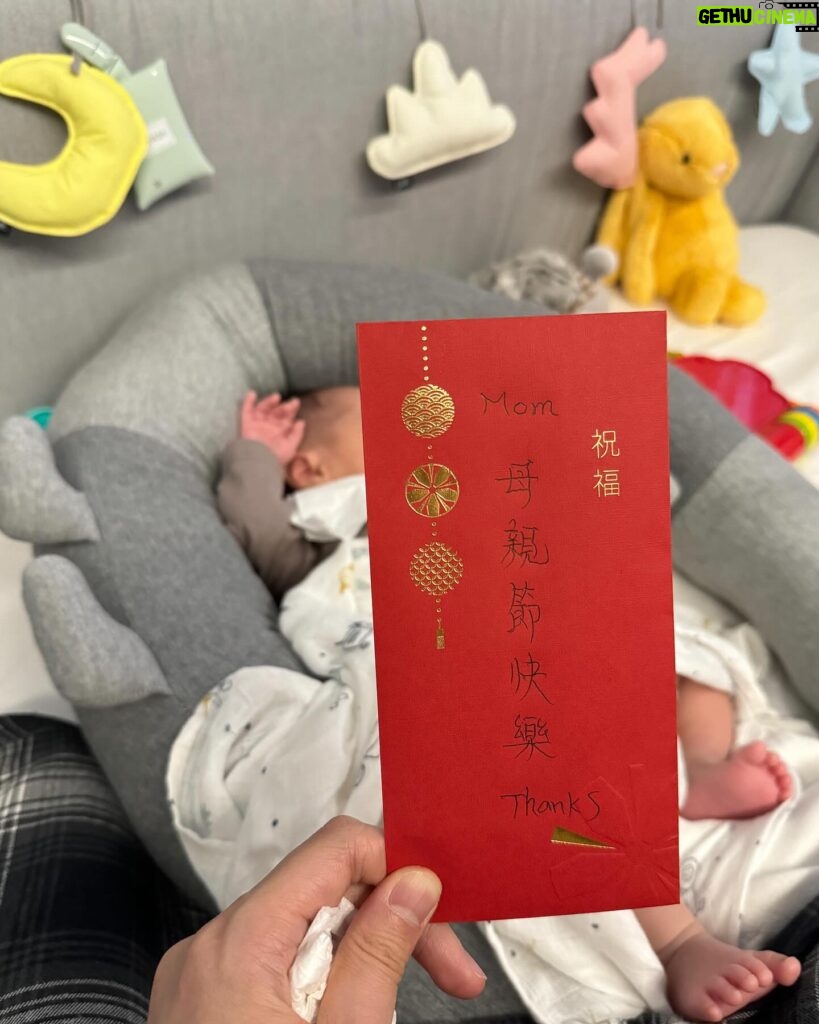 Lee Chien-Na Instagram - 每天忙著照顧寶寶 整理家務 都忘了今天是母親節 麻麻們辛苦了 希望我們都健健康康 開開心心❤️❤️❤️ #mothersday #姑姑的客製蛋糕充滿愛