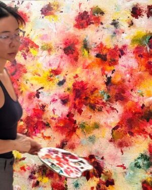 Lee Hae-young Instagram - 새벽이 너무 좋다! 작업하기👩🏽‍🎨
