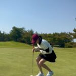 Lee Ju-yeon Instagram - 골프 시이작 ⛳️🌷💗💓 #GFORE_INVITATIONAL2024