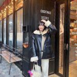 Lee Ju-yeon Instagram - 나 무스탕 좋아하네 🤎