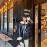 Lee Ju-yeon Instagram - 나 무스탕 좋아하네 🤎