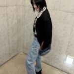 Lee Ju-yeon Instagram - 변신 🖤 맘에 들어❤️‍🔥