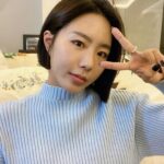 Lee Sang-hwa Instagram – 💇🏻‍♀️✔️✌🏻💙💙💙월요일 빠이팅!