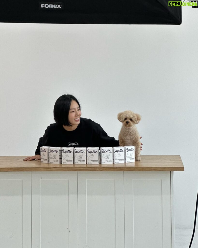 Lee Sang-hwa Instagram - 리아야 여기 좀 보렴🐶📸 르뻬떼 강아지유산균이 곧 출시됩니다! 르뻬떼 매장에서 만나요😝😊 #우리멍멍이건강챙겨 #르뻬떼지킴이리아