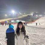 Lee Yoo-jin Instagram - 첫 보드☃️🏂🌟