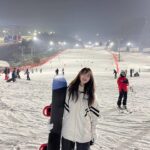 Lee Yoo-jin Instagram - 첫 보드☃️🏂🌟