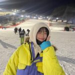 Lee Yoo-jin Instagram - 오랜만에 스키장가서 신났는데 🥰 ⛷ 마지막에 넘어지구 썰매타버렸댱..😭