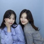 Lee Yoo-jin Instagram - 만나면 사진부터 찍는 둘👭💓