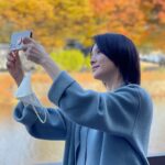 Lee Young-ae Instagram - 마에스트라 촬영중~ 가을만끽 소확행❤️ #마에스트라 #소확행