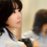 Lee Yu-ri Instagram – 촬영중 🤗

#이유리#leeyuri#촬영중