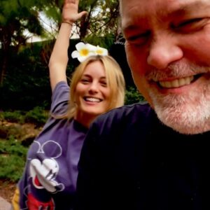 Leila George Instagram - Thank you @waltdisneyworld … we love you, we really really do
(I may have eaten a whole caramel apple before this video was taken)