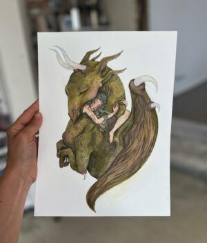 Léna Brauner Instagram - Akvarel.