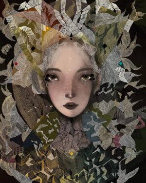 Léna Brauner Instagram - Těším se až se zase uvidíme, tak se chystám abych vám měla co ukázat. 

Akryl na plátně s názvem Klid. 
90x70 cm 

Originály k mání zatím pouze na @lenabraunerdealer