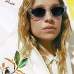 Lena Klenke Instagram - Ultimate summer dream combo Thank you for having me @armedangels @viueyewear Credits Creative director @christiane_boerdner Photos @ulrikerindermann H&MU @annetimper Styling @akobermeyer And my team @flixselect @haebmau.atelier @iamakatiegirl 🫰🏼