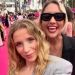 Lena Klenke Instagram - 24 h fun in Cannes with only the best of the best ❤️ Dressed in @vestiaireco styled by @leonievolk & me including some pre loved @acnestudios @jimmychoo @jilsander @bimbaylola thank you for having us @cannesseries, couldn’t be prouder to present this amazing show „the Zweiflers“ soon on @ardmediathek #anzeige