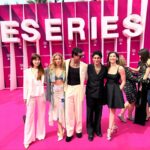 Lena Klenke Instagram - 24 h fun in Cannes with only the best of the best ❤️ Dressed in @vestiaireco styled by @leonievolk & me including some pre loved @acnestudios @jimmychoo @jilsander @bimbaylola thank you for having us @cannesseries, couldn’t be prouder to present this amazing show „the Zweiflers“ soon on @ardmediathek #anzeige