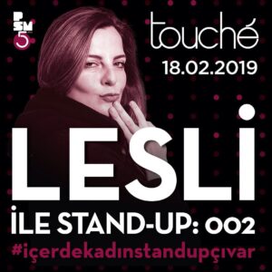 Lesli Karavil Instagram - Zorlu Psm Touche sahnesi saat 21:00'de gülebilen herkesi beklerim. Biletler Biletix'te #içerdekadınstandupçıvar #standup #standupshow #womenpower