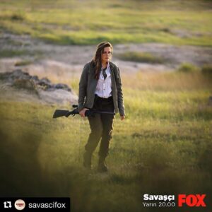 Lesli Karavil Instagram - Yarın akşam, Savaşçı, Fox tv  20:00... #savascifox