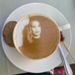 Leslie Grossman Instagram - When they surprise you with your own face on a latte