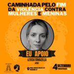 Letícia Tomazella Instagram - MUITO IMPORTANTE E URGENTE ESSA LUTA! Reserve a data do dia 4 de dezembro para a #Caminhada pelo fim da Violência Contra Mulheres e Meninas do Grupo Mulheres do Brasil. 🔸Local: Praça Charles Miller s/n - Pacaembu - SP Prepara o #looklaranja e venha fazer parte dessa mobilização. Acompanhe nossas redes sociais para outras informações. @grupomulheresdobrasil Obrigada pelo convite @amandapassavante ❤️ #GrupoMulheresdoBrasil #EuVou #VamosJuntas #EuMetoAColher #BastadeViolência #CaminhePorElas