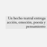 Leticia Dolera Instagram - Algunas frases de Juan Mayorga en la entrevista que le hace Alvaro Sánchez León en @aceprensa que me han inspirado en la tarde de hoy. (Eso sí, en la cuatro yo añadiría “para con el otro o la otra”)