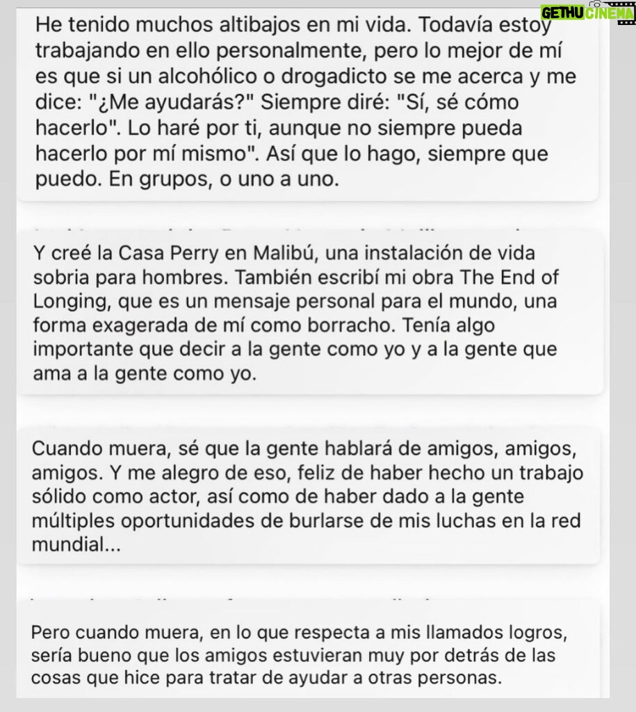 Leticia Dolera Instagram - Mathew Perry habló públicamente del infierno y dolor de su adicción. Una persona adicta no lo es por elección, está enferma y está sufriendo. Si tenéis algún amigo o amiga adicta cerca, ojalá no les juzguéis y les hagáis saber que estáis ahí para acompañarles en la medida de lo posible en su escalada para salir del pozo. Uno del que no es nada fácil salir. 💔 Las risas que nos hizo vivir Mather Perry en Friends a la gente de mi generación son eternas. ❤️