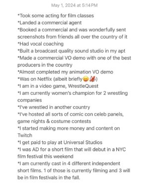 Leva Bates Instagram - It’s been one year ago today since I left AEW. Really?!
Then I started to think, what all did I accomplish since leaving?……
and I gotta say I am pretty damn proud of me!

It’s hard to see what all you do when you are you & unable to step outside of yourself.  Plus being so incredibly focused on goals will make a person think they must always be doing more. It is so terrifying to have to redirect & change the course of your life. But when life throws you those monkey wrenches, use those to build your dreams 

But seeing this “it’s been a year” reminder, put things in a positive perspective for me. 

I wanted to share some positivity with you all. Is there more I wanna do? Oh hell yeah I do! I got so many more things to accomplish! 

With that being said, I’m available for bookings 😝

I think I’m leaving something off the list, but here’s what I’ve done within that year: