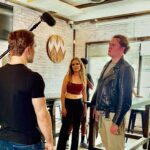 Lexia Hayden Instagram - My Movie Premiere is tonight! I’m sharing behind the scenes today. Watch me slap the bad guy. Thank you to the Director @thejoeyambrosini