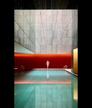 Li Jun Li Instagram - My stay at the @oppositehouse, designed by @kkaa_official, was an architectural dream. I went to interior design school briefly a while back and this stay has inspired me to go back and rearrange my nyc home. 😆 Thank you for having me, and for your perfectly curated hospitality!
Now if only I can get those stars and the pool …..