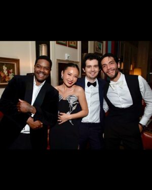 Li Jun Li Instagram - ✨Paramount Oscars Party with the fam !💛🥂🍾