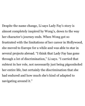 Li Jun Li Instagram - ♥️ @babylonmovie 🖤 @vanityfair 

📸 @jonnymarlow 
@kevinmichaelericson 
@dereksyuen 
@rokaelbeauty 
@personapr 
@personapr

Stills by @stillscottg 
#babylonmovie
#annamaywong