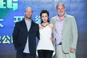 Li Bingbing Instagram - My new film The Meg with @jasonstatham and directed by Jon Turteltaub is opening in Shanghai Film Festival. Can't wait to see @megmovie The Meg in theater in August! 💕😘😉🎈 #libingbing #jasonstatham #shanghai #shanghaifilmfestival #TheMeg #film
