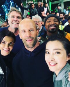 Li Bingbing Instagram - I will miss you guys and everyone else worked in The Meg! 😘 @jasonstatham @rubyrose @pagekennedy @megmovie #themeg