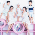 Li Bingbing Instagram - Rainy day has never be a problem for me and my nephews!😜🍭🥁🎡🎈
