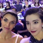 Li Bingbing Instagram - 😘😘😘 Taking selfies with one of the coolest girls I’ve ever met.@rubyrose #themeg #libingbing #selfie #rubyrose