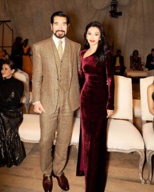 Li Bingbing Instagram - A wonderful night！❤️
@davidlauren  #KrisPhillips @paris.ssss @vousmevoyez 

#RLSP24 #RalphLauren #RLCollection #NYFW