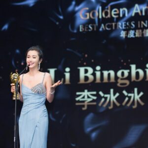 Li Bingbing Instagram - I want to thank Chinese American Film Committee for honoring me with “Best Actress In a Leading Role” and “Chinese American Film Art Exchange Award,” I owe my gratitude to everyone who participated in The Meg! @carlfbucherer #carlbucherer
