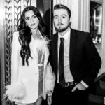 Liana Ramirez Instagram - almost Mr. and Mrs…. couldn’t be more thankful for how spectacular our engagement shoot turned out! thank you @dylanlujano for capturing this special moment that we will cherish forever! thank you again @nadinemerabi for this stunning dress and jacket for this shoot! I feel so loved by y’all! more photos coming your way✨