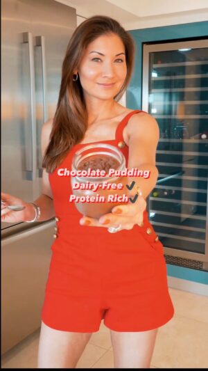 Liberté Chan Instagram - RECIPE ⬇️

High Protein Chocolate Pudding

-  14oz silken  tofu
-  10 dates
-  1/2 cup cocoa powder
-  1 cup coconut milk
-  1/2 avocado (trust me, you won’t taste it, but it makes it even more creamy)

Remember those chocolate pudding cups you used to eat as a kid? Yeah, me too. I loved finding them in my lunchbox as a tiny tot, but nowadays, I would never eat the highly processed sweet snack that’s full of dairy and cane sugar. 

However, since my sweet tooth hasn’t gone away, I blended up a homemade version with  healthier ingredients that still curbs my chocolate craving and gives me a boost of protein thanks to the tofu. 

If you’re new to the tofu game, welcome! It’s an incredibly versatile and tasty plant based protein source. Being that I’m half Chinese, it was a staple at our house as it’s a common ingredient in Chinese cooking - used in both savory and sweet dishes. My favorite dessert as a kid was something called, Tau Foo Fah, which is soybean pudding…it’s silken tofu in sweet soup with a touch of ginger. 

If you try making this chocolate pudding, tag me and lmk how it goes!

#soybeanpudding #chocolatepudding #veganpudding #veganrecipe #dairyfreedessert #veganchocolatemousse #veganchocolatepudding