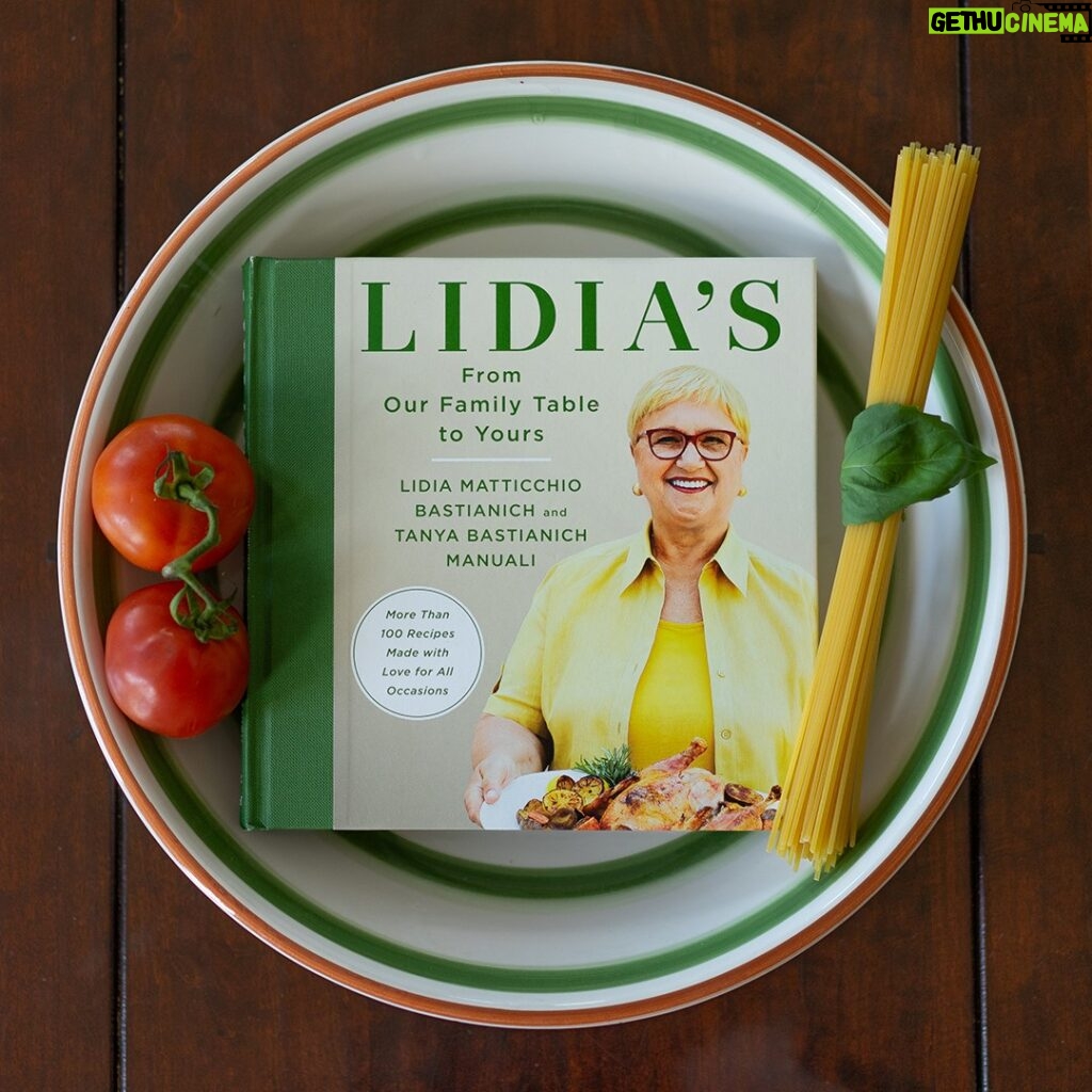Lidia Bastianich Instagram - Thanks to Penguin Random House for including my latest book, Lidia's From Our Family Table to Yours, in their list of Mom-Friendly cookbooks! Link in my bio. #LidiasRecipes #LidiasItaly #LidiasKitchen #LidiaBastianich #ItalianFood #25YearsofLidia #FromLidiasTableToYours #LidiasSoundtrack @penguinrandomhouse @penguinrandomca