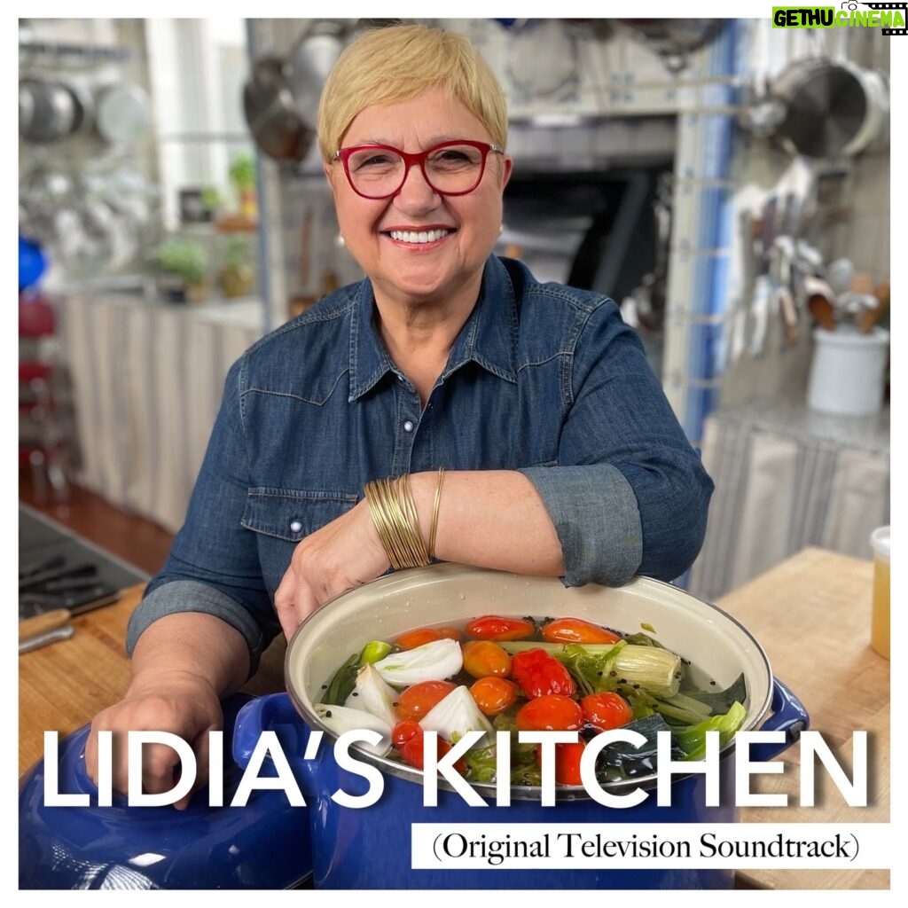 Lidia Bastianich Instagram - Why not enjoy a little music to accompany tonight’s dinner from the Lidia’s Kitchen soundtrack - available on all major streaming platforms. Link in my bio. #LidiasRecipes #LidiasItaly #LidiasKitchen #LidiaBastianich #ItalianFood #25YearsofLidia #FromLidiasTableToYours #LidiasSoundtrack