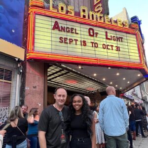 Lidya Jewett Instagram - thank you @kniederbaumer for inviting me to Angel of Light LA!! it was such a great experience and also insanely terrifying, couldn’t be better 🥹