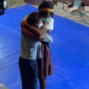 Lidya Jewett Instagram - he’s the alex to my yas. one of the best parts of shooting Nightbooks was how much fun @winslowfegley and I had in the school room and behind the camera. seriously the best.