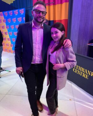 Lilly Aspell Instagram - Thank you for another wonderful evening @jayjaypruk @bringitonuktour @amb_d  #pressnight #theatre @royalfestivalhall
