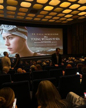 Lilly Aspell Instagram - Young woman and the sea London screening 🌊🤍

This story is incredible and the performances were outstanding, It was my pleasure being a part of telling Trudy’s story.  I am in awe of everyone’s hard work for the film and how amazing it turned out.  Thank you to everyone who made this happen and for all the amazing memories!! 

In theatres now 📸 

@daisyridley @tildac_h_ @raphael_bishop @oliveabercrombie @ethanvrz @joachimronning @madeleinemkerrigan #youngwomanandthesea #londonpremiere #lillyaspell