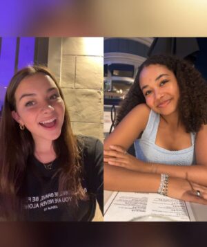 Lilly Aspell Instagram - dinner with my fav 🤍

@thatmilliedavis