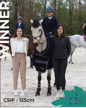 Lilly Aspell Instagram - Fantastic start to my two week stint abroad with Bailey winning the 1.25 CSP in Compiègne . #teamGB 🇬🇧 thank you to my sponsors @samshieldofficial @lemieuxproductsofficial @batessaddles @omegaequine for their support. #showjumping #internationalrider #equestrianpro #showjumping @horseandhound @fei.tv @longinespariseiffeljumping