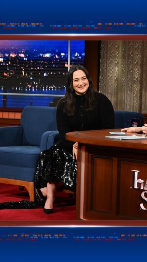 Lily Gladstone Instagram - And the Oscar for “Best FaceTime Call” goes to @LilyGladstone!

#Colbert #KillersOfTheFlowerMoon