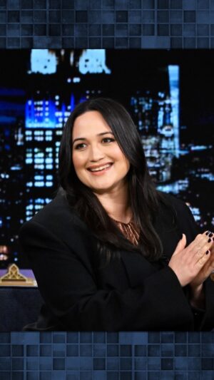 Lily Gladstone Instagram - @lilygladstone’s parents knew she would be a star ❤️ #FallonTonight